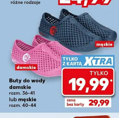 Buty do wody męskie promocja w Kaufland