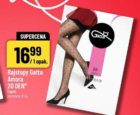 Rajstopy Gatta Amora 20 DEN promocja w POLOmarket