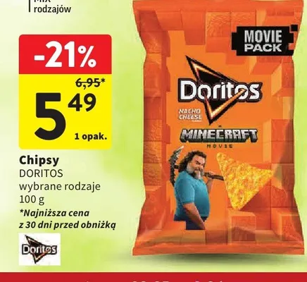 Chipsy Doritos promocja w Intermarche