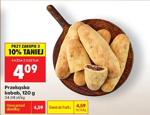Przekąska kebab Biedronka promocja w Biedronka