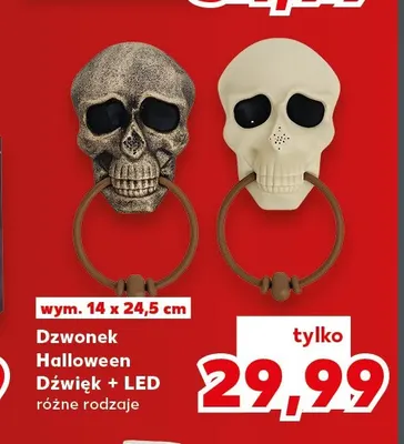Dzwonek Halloween Dźwięk + LED promocja w Kaufland