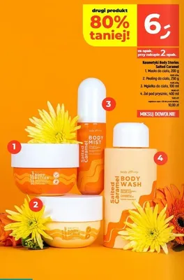 Żel pod prysznic Body Stories Salted Caramel promocja w Dealz