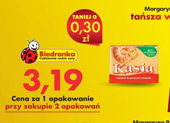 Margaryna promocja w Biedronka
