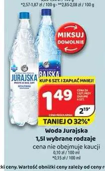 Woda Jurajska promocja w Delfin