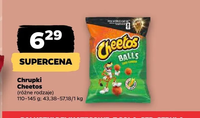 Chrupki Cheetos promocja w Netto