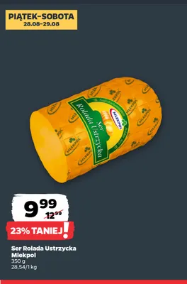 Ser Rolada Ustrzycka Mlekpol promocja w Netto
