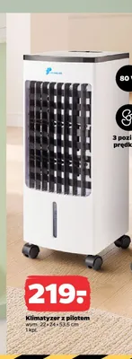 Klimatyzer z pilotem Lifetime Air promocja w Netto