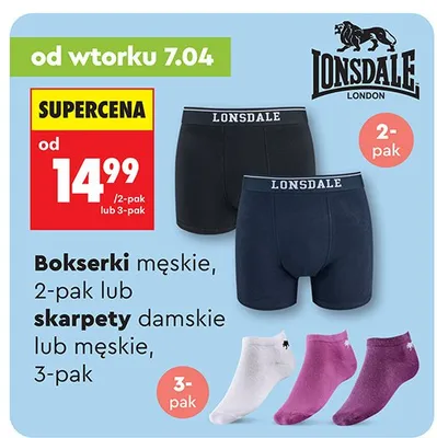 Bokserki męskie promocja w Biedronka