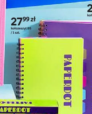 Kołozeszyt B5 Paperdot promocja w Empik