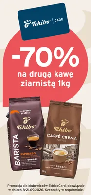 Kawa ziarnista Tchibo Barista Espresso promocja w Tchibo