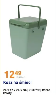 Kosz na śmieci promocja w Action