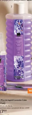 Płyn do kąpieli Avon Senses Lavender Calm promocja w AVON