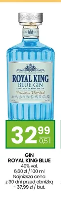 Gin Royal King Blue promocja w Twój Market