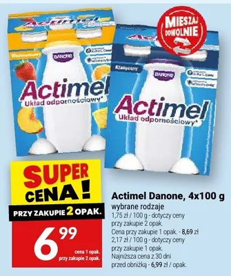 Actimel Danone promocja w Twój Market
