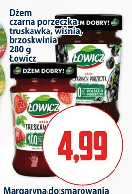 Dżem brzoskwinia Łowicz promocja w Kupiec