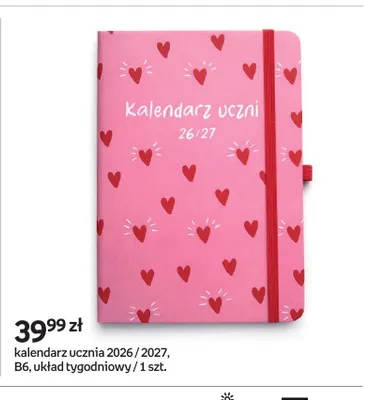 Kalendarz ucznia 2026/2027 B6 promocja w Empik