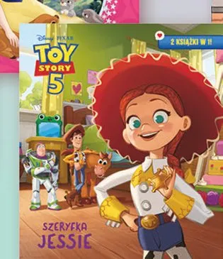 Książka Disney Pixar Toy Story 5 Szeryfka Jessie promocja w Biedronka