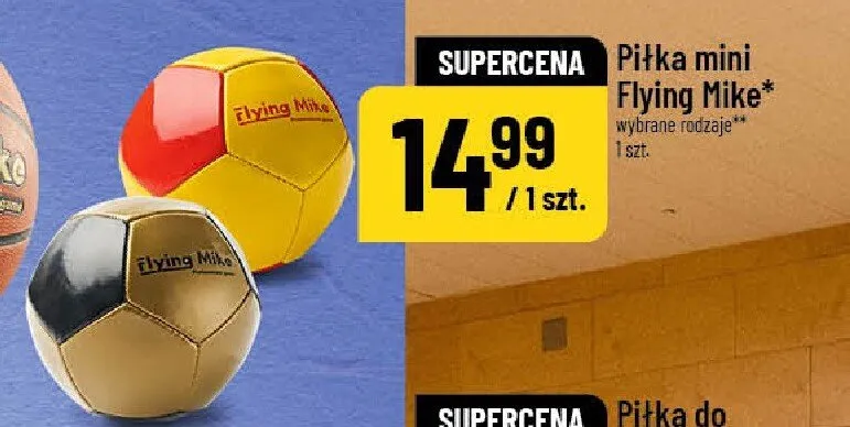 Piłka mini Flying Mike promocja w POLOmarket