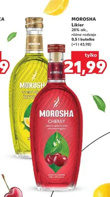 Likier Morosha Cytrynowa promocja w Kaufland