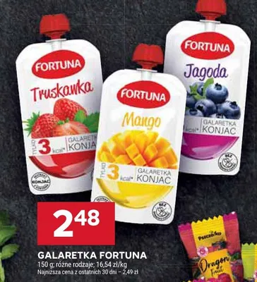 Galaretka fortuna promocja w Stokrotka