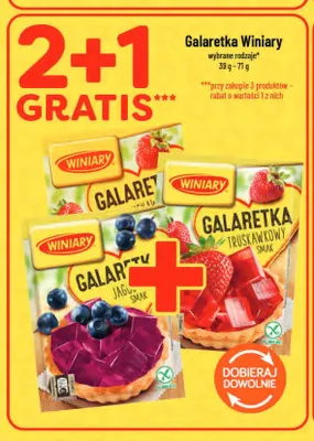 Galaretka jagodowa Winiary promocja w POLOmarket