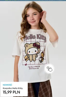 Koszulka Hello Kitty Sinsay promocja w Sinsay