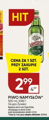 Piwo Namysłów Pils promocja w Chata Polska