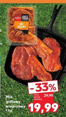 Mix grillowy wieprzowy Grill House promocja w Kaufland