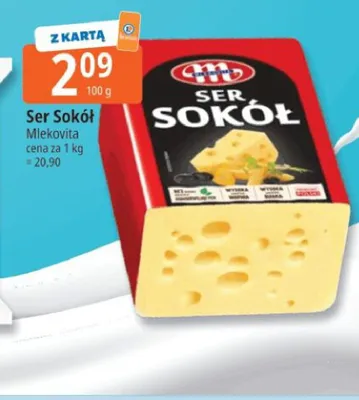 Ser Sokół Mlekovita promocja w Leclerc