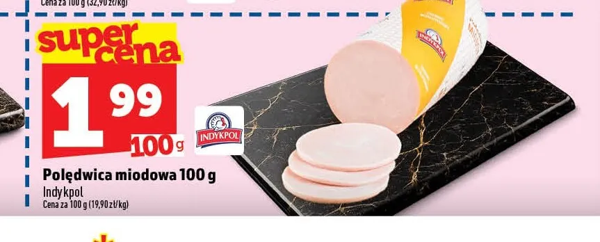 Polędwica miodowa Indykpol promocja w TOPAZ