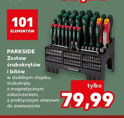 Zestaw śrubokrętów i bitów Parkside promocja w Kaufland
