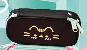 Piórnik Pusheen czarny z buzią promocja w Empik