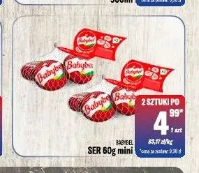 Ser mini Babybel promocja w Tomi Markt