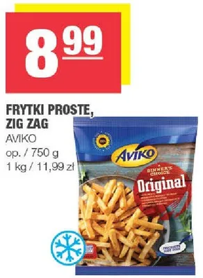 Frytki proste, Zig Zag promocja w SPAR