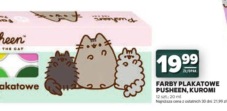 Farby plakatowe Kuromi promocja w Stokrotka