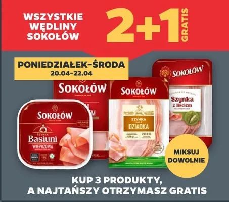 Wędlina Szynka z siekiem promocja w Netto