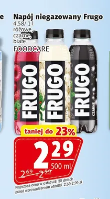 Napój niegazowany Frugo czarne promocja w Prim Market