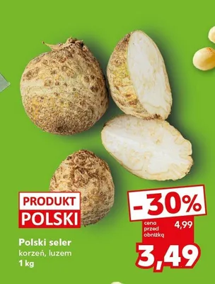 Seler korzeń luzem promocja w Kaufland