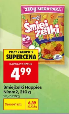 Żelki Nimm2 Śmiejżelki Happies promocja w Biedronka