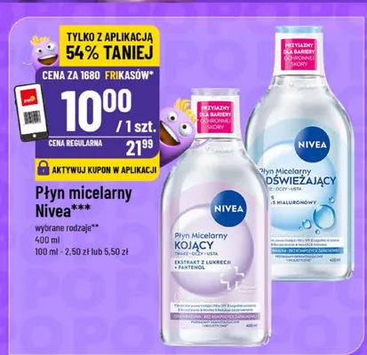 Płyn micelarny oświeżający promocja w POLOmarket