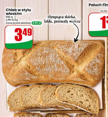 Chleb w stylu włoskim promocja w Dino