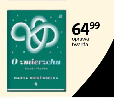Książka O zmierzchu Ciało i trauma Marta Niedźwiecka Wydawnictwo W.A.B. promocja w Empik