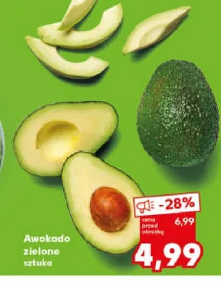 Awokado zielone promocja w Kaufland