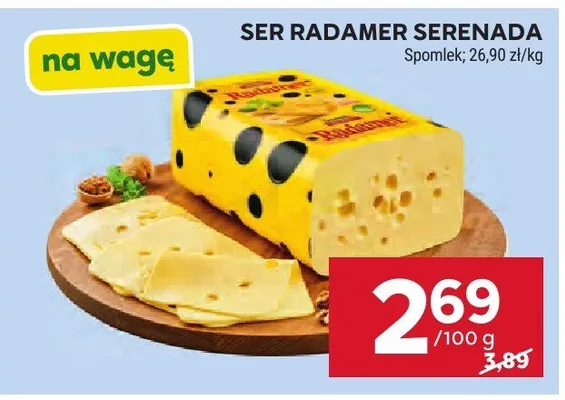 Ser Radamer Serenada Spomlek promocja w Stokrotka