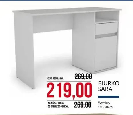 Biurko Sara promocja w Abra Meble
