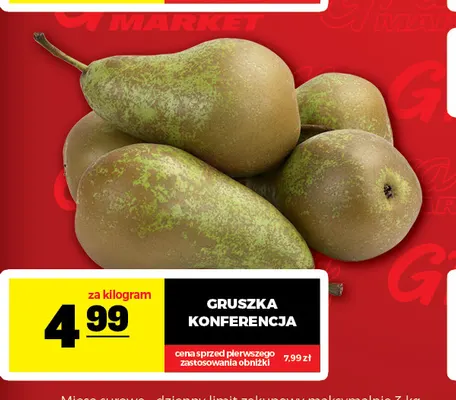 Gruszki Konferencja promocja w Gram Market