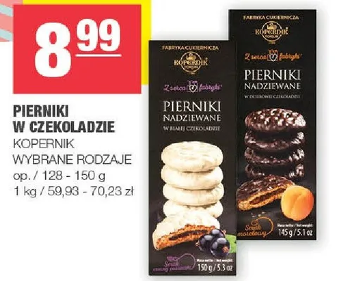 Pierniki w czekoladzie promocja w SPAR
