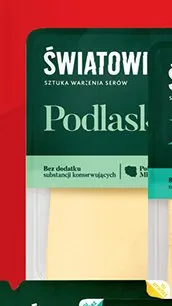 Ser Podlaski w plastrach Światowid promocja w Biedronka