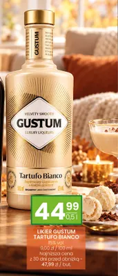Likier Gustum Tartufo Bianco promocja w Twój Market
