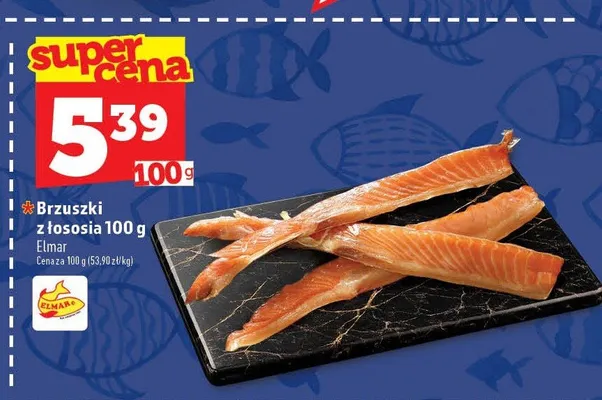 Brzuszki z łososia Elmar promocja w TOPAZ